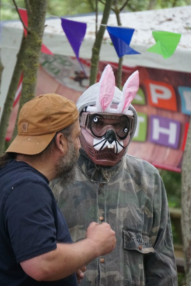 course du "lapin de la mort"