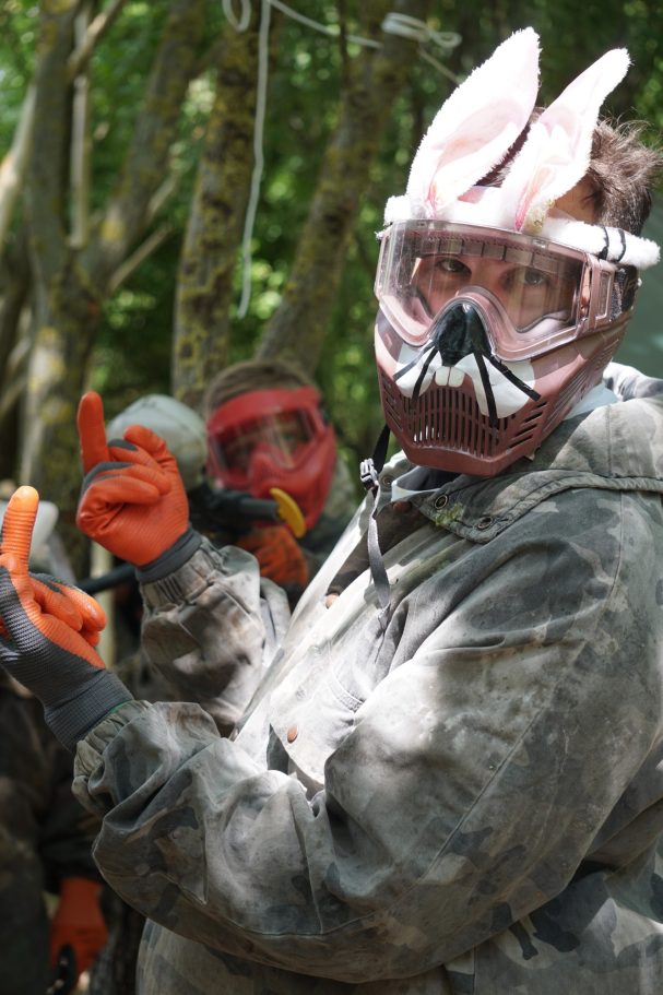 course du "lapin de la mort"