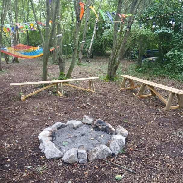 feu de camp des kids